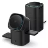 SPIGEN EF223MS Essential 3-in-1 Rotary Magnetic MagSafe Wireless Charger 15W Qi2 Black