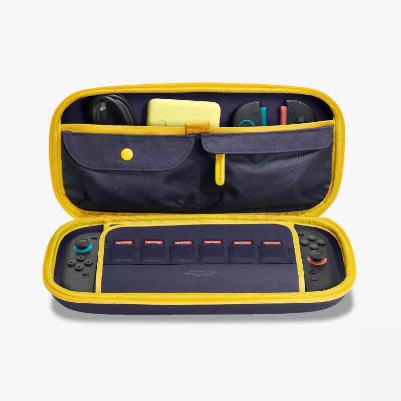 Spigen Nano Pop Pro Pouch für Nintendo Switch 2 - Blueberry Navy