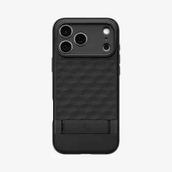 Spigen Parallax S MAG MagSafe Case für iPhone 17 Pro, Matt Schwarz