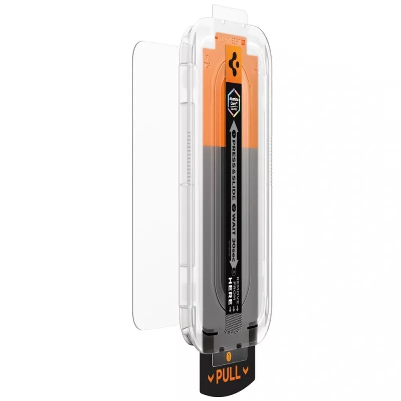 Spigen GLAS.TR EZ Fit Pro Tempered Glass Screen Protector für Apple iPhone 16 Pro Max / 17 Pro Max, Transparent, 2er-Pack