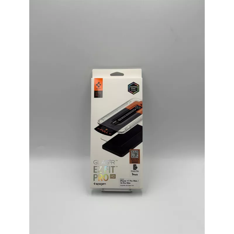 Spigen Glas.tR EZ Fit Pro AC Privacy Screen Protector für iPhone 16 Pro Max / 17 Pro Max