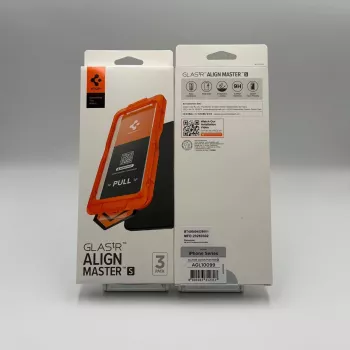 Spigen ALM GLAS.TR SLIM Tempered Glass Screen Protector für Apple iPhone 17 Pro Max (3er-Pack, klar)