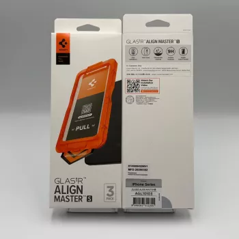 Spigen ALM Glas.Tr Slim 3-Pack Tempered Glass Screen Protector für Apple iPhone 17 Pro Clear
