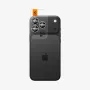 Spigen Optik Pro Glas.tR EZ Fit Camera Protector 2-Pack für iPhone 14 Pro / Max, 15 Pro / Max, 16 Pro / Max, 17 Pro / Max - Silber