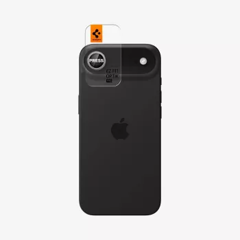 Spigen Optik Pro Glas.tR EZ Fit Kameraschutz 2er-Pack für iPhone Air, Silber, AGL10132