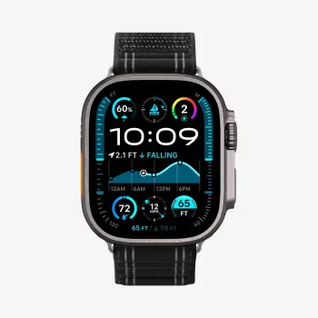 SPIGEN WBF0 Band Apple Watch 8 / 9 / 10 / 11 / SE / Ultra (44 / 45 / 46 / 49 mm) Black