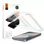 Spigen Glas.tR EZ Fit Pro HD Panzerglas-Displayschutz für Samsung Galaxy S25 FE - Klar (2er-Pack)