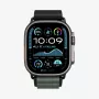 Spigen Rugged Armor Pro WBF1 Band für Apple Watch 44/45/46/49mm Schwarz/Grün