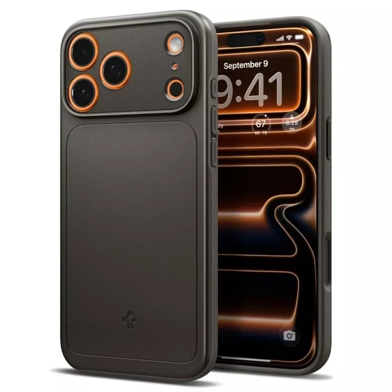 Spigen Thin Fit Mag MagSafe Hülle für iPhone 17 Pro Max (Gunmetal)
