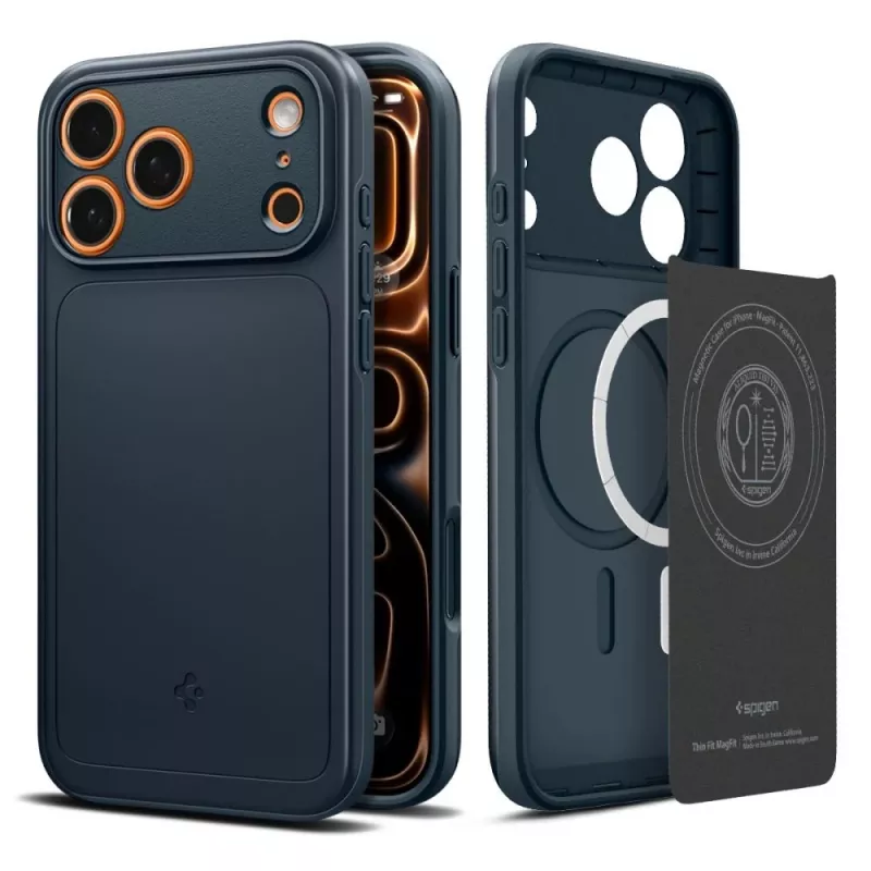 Spigen Thin Fit Mag Magsafe iPhone 17 Pro Max Metal Slate