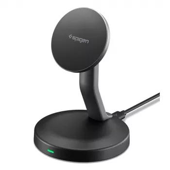 SPIGEN EF151MS Essential Magnetic MagSafe Wireless Charger 15W Black