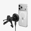 SPIGEN EV15MAQ Essential Magnetic MagSafe Vent Car Mount Wireless Charger 15W Qi2 Schwarz