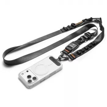Spigen DA30M Universal Lanyard Strap Crossbody Black