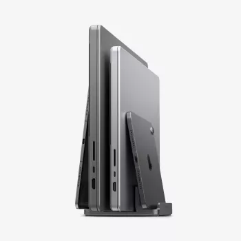 SPIGEN LD208S4 Vertical Laptop Stand Space Grey