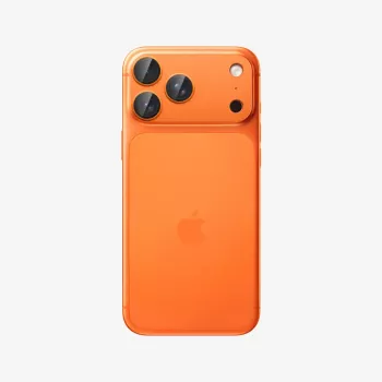 Spigen Optik Pro XL GLAS.TR EZ FIT Kameraschutz für Apple iPhone 17 Pro Orange