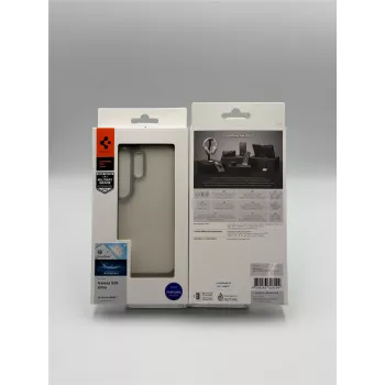 Spigen Ultra Hybrid Hülle für Samsung Galaxy S26 Ultra, Transparent/Schwarz