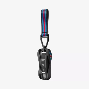 SPIGEN PK100 Porsche Schlüsselanhänger-Hülle Schwarz