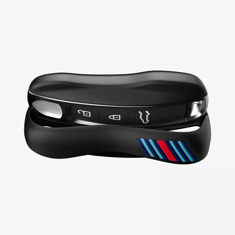 SPIGEN PK100 Porsche Schlüsselanhänger-Hülle Schwarz