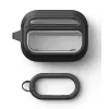 Ringke UX Magnetic Hülle für Apple AirPods Pro 3, MagSafe-kompatibel, mit Karabiner, transparent