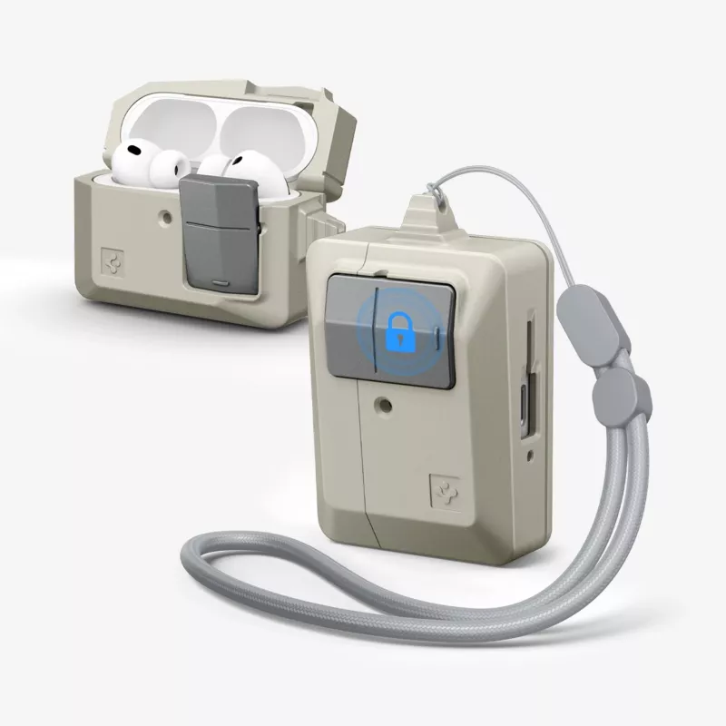 Spigen Classic LS Case für Apple AirPods Pro 3, Grau