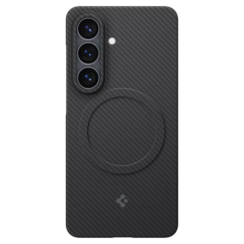 SPIGEN AirSkin Aramid Mag MagSafe Case für Samsung Galaxy S26 Schwarz