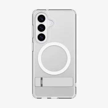 Spigen Ultra Hybrid S Mag MagSafe Case für Samsung Galaxy S26 - Transparent White