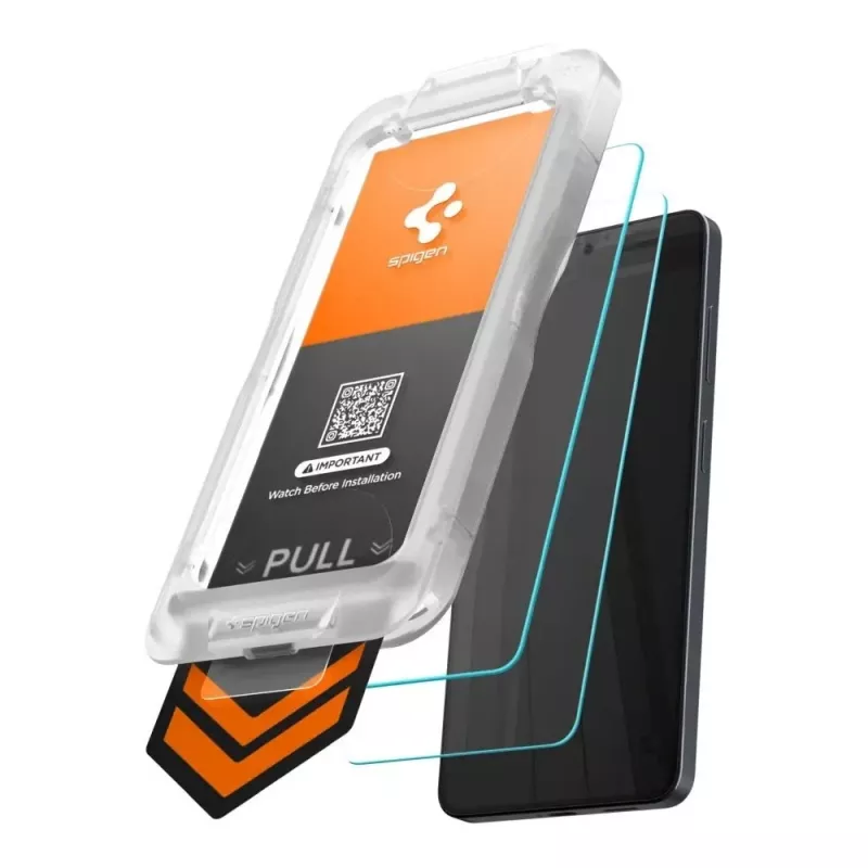 Spigen Glas.tR EZ Fit Pro AC HD 2-Pack Tempered Glass Screen Protector für Samsung Galaxy S26+ Plus Clear