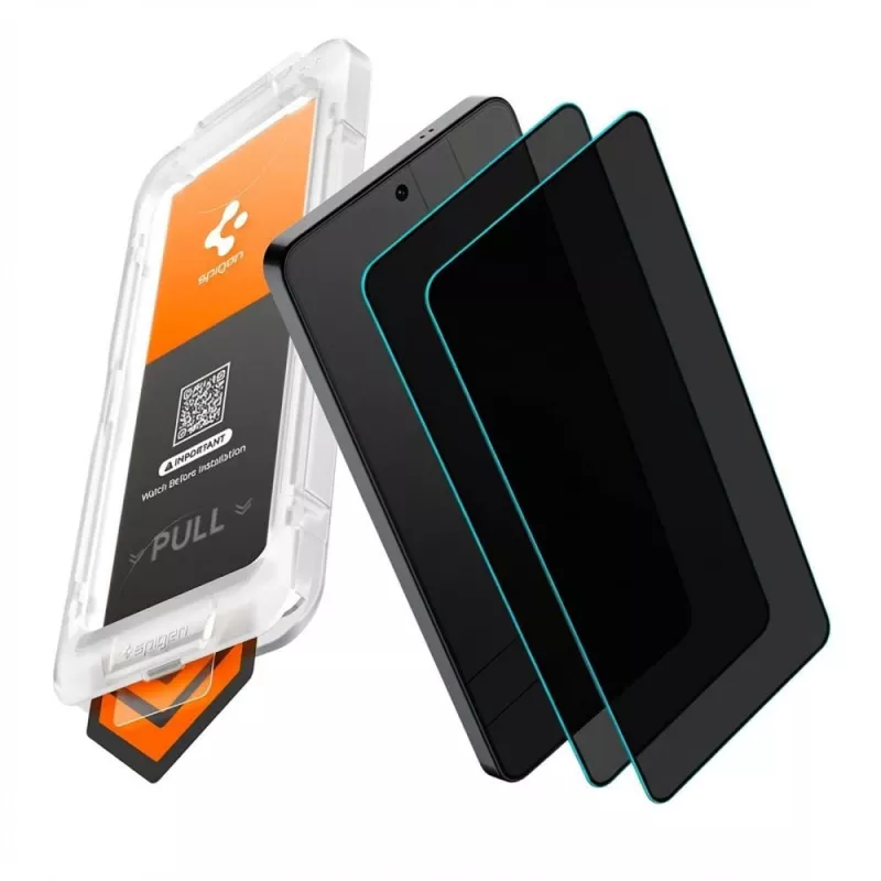 Spigen Glas.tR EZ Fit Pro AC HD Privacy Screen Protector 2-Pack für Samsung Galaxy S26+ Plus
