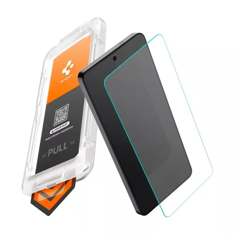 Spigen Glas.tR EZ Fit Pro AC HD Tempered Glass Screen Protector for Samsung Galaxy S26+ Plus, Clear