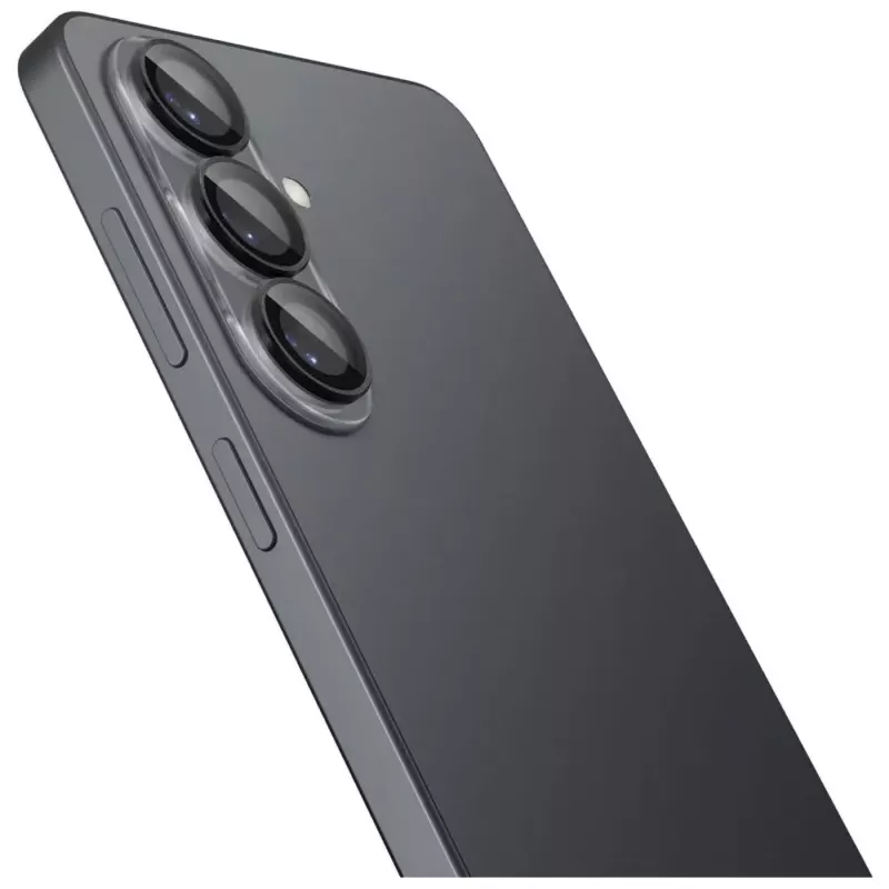 Spigen Optik Pro HD Glas.tR EZ Fit Kameraschutz 2er-Pack für Samsung Galaxy S26+ - Schwarz
