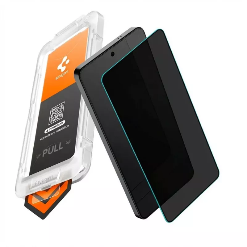 Spigen Glas.TR EZ Fit Pro AC HD Tempered Glass Screen Protector für Samsung Galaxy S26 - Schwarz