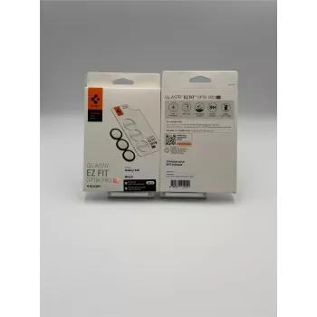 Spigen Optik Pro HD GLAS.TR EZ Fit Camera Protector 2-Pack für Samsung Galaxy S26 - Schwarz
