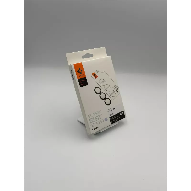 Spigen Optik Pro HD GLAS.TR EZ Fit Camera Protector 2-Pack für Samsung Galaxy S26 - Schwarz
