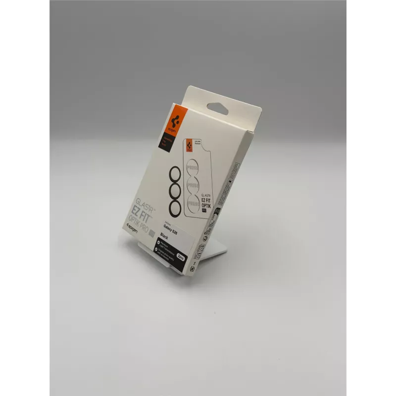 Spigen Optik Pro HD GLAS.TR EZ Fit Camera Protector 2-Pack für Samsung Galaxy S26 - Schwarz