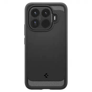 Spigen Rugged Armor Hülle für Xiaomi 15T Pro, Mattschwarz