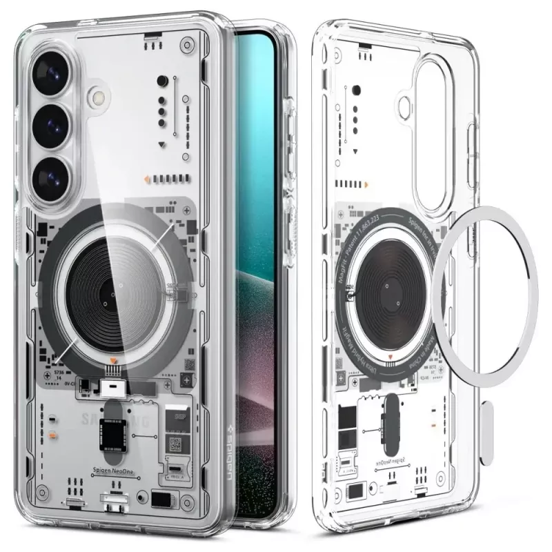 Spigen Ultra Hybrid Mag MagSafe Case für Samsung Galaxy S26+ Neo One - Transparent
