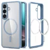 Spigen Ultra Hybrid Mag MagSafe Case für Samsung Galaxy S26+ - Crystal Clear Blue