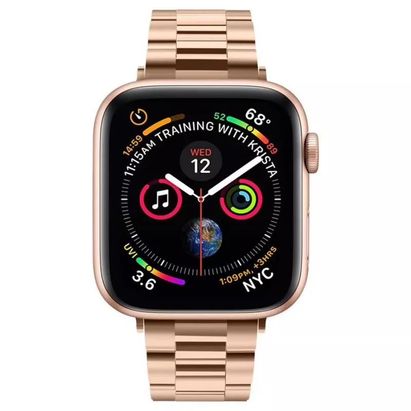 Spigen Modern Fit Band für Apple Watch 4 / 5 / 6 / 7 / 8 / SE (38 / 40 / 41 mm) Rosegold