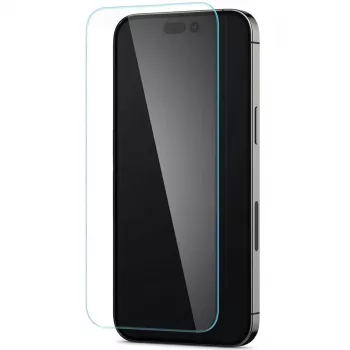 Spigen Glas tR Slim HD Screen Protector für Apple iPhone 14 Pro Max, gehärtetes Glas, 9H Härte, kratzfest, transparent, 1 Packung