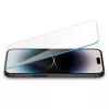 Spigen Glas tR Slim HD Screen Protector für Apple iPhone 14 Pro Max, gehärtetes Glas, 9H Härte, kratzfest, transparent, 1 Packung