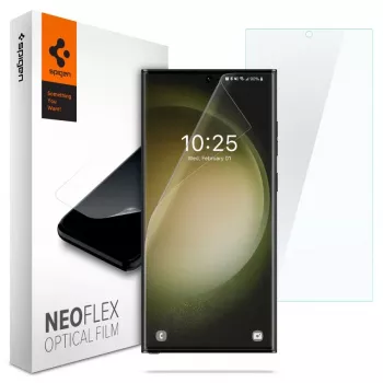 Spigen Neo Flex Displayschutzfolie für Samsung Galaxy S23 Ultra (Transparent) - 2er-Pack