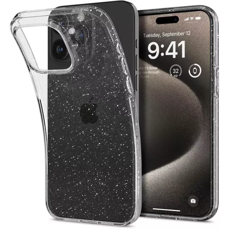 Spigen Liquid Crystal iPhone 15 Pro Max Glitter Crystal
