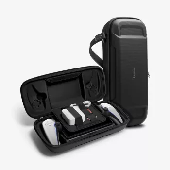 Spigen Rugged Armor Pro Case für Sony PlayStation Portal - Schwarz