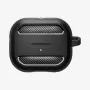 Spigen Rugged Armor Case für Samsung Galaxy Buds 3 / Buds 3 Pro - Matt Schwarz