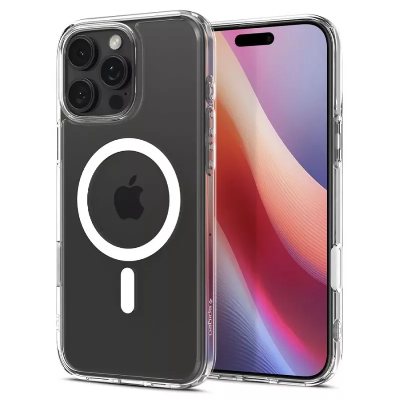 Spigen Ultra Hybrid T MagSafe Case für Apple iPhone 16 Pro Max, Weiß