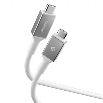 SPIGEN EB10020CC Essential USB-C auf USB-C Kabel 100W 2m Weiß