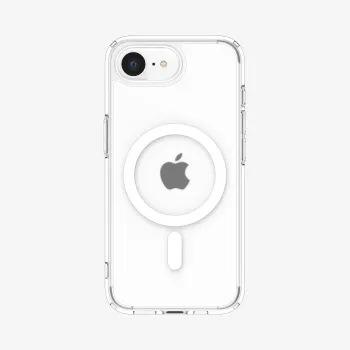 Spigen Ultra Hybrid MagSafe Case für iPhone 16e, Frost White