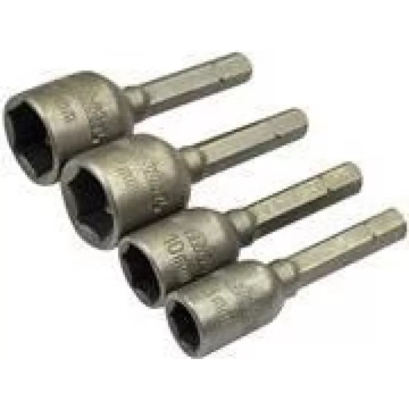 Makita B-57554 Steckschlüsselsatz, 4 Teile, 8/10/12/13 mm