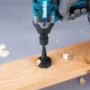 Makita B-68454 3/8 Zoll Vierkant auf 1/4 Zoll Sechskant Bit-Adapter mit Sicherungsstift