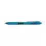 Pentel EnerGel X Retractable Gel Pen - Blue Ink - 0.7 mm - Blue Barrel - Plastic - Ambidextrous